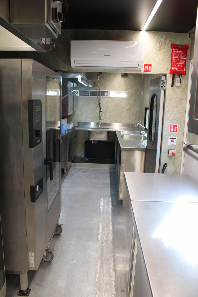 airco in werkruimte airco in mobiele horeca keuken noodkeuken